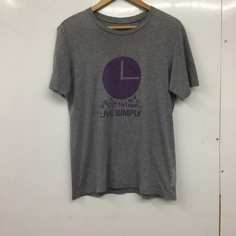 パタゴニア patagonia Tシャツ 半袖 半袖カットソー プリントTシャツ クルーネックカットソー XS ロゴ、文字 灰 / グレー / メンズ USED 古着 中古 10136853