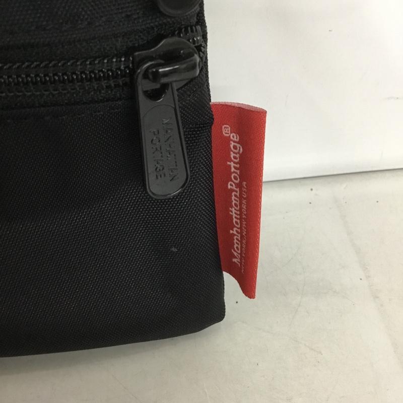 マンハッタンポーテージ Manhattan Portage ショルダーバッグ ショルダーバッグ サコッシュ ロゴ、文字 黒 / ブラック / メンズ USED 古着 中古 10134822