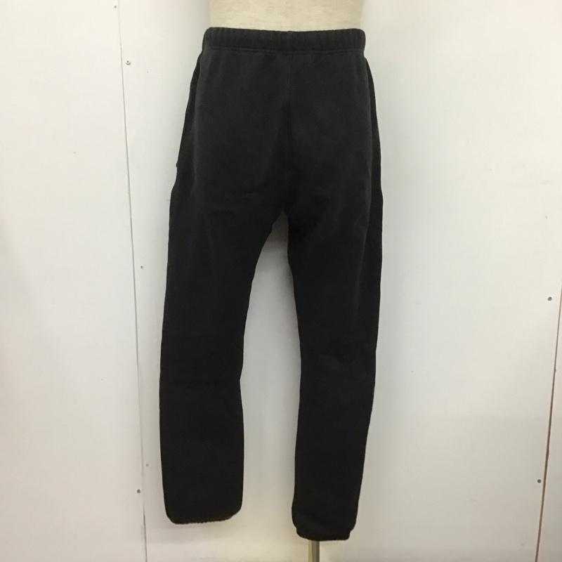 エッセンシャルズ ESSENTIALS パンツ ワークパンツ、ペインターパンツ ワークパンツ ワイドパンツ カジュアルパンツ スウェットパンツ S ロゴ、文字 黒 / ブラック /  メンズ USED 古着 中古 10124769