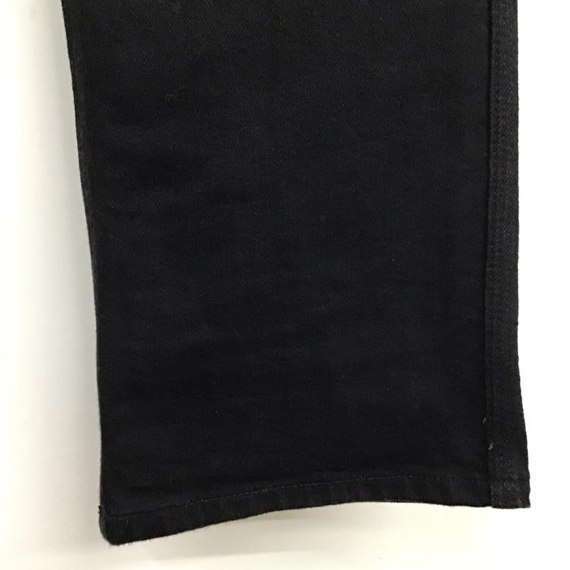 スカルフライト SKULLFLIGHT パンツ デニム、ジーンズ スキニーパンツ 29 無地 黒 / ブラック /  メンズ USED 古着 中古 10121320