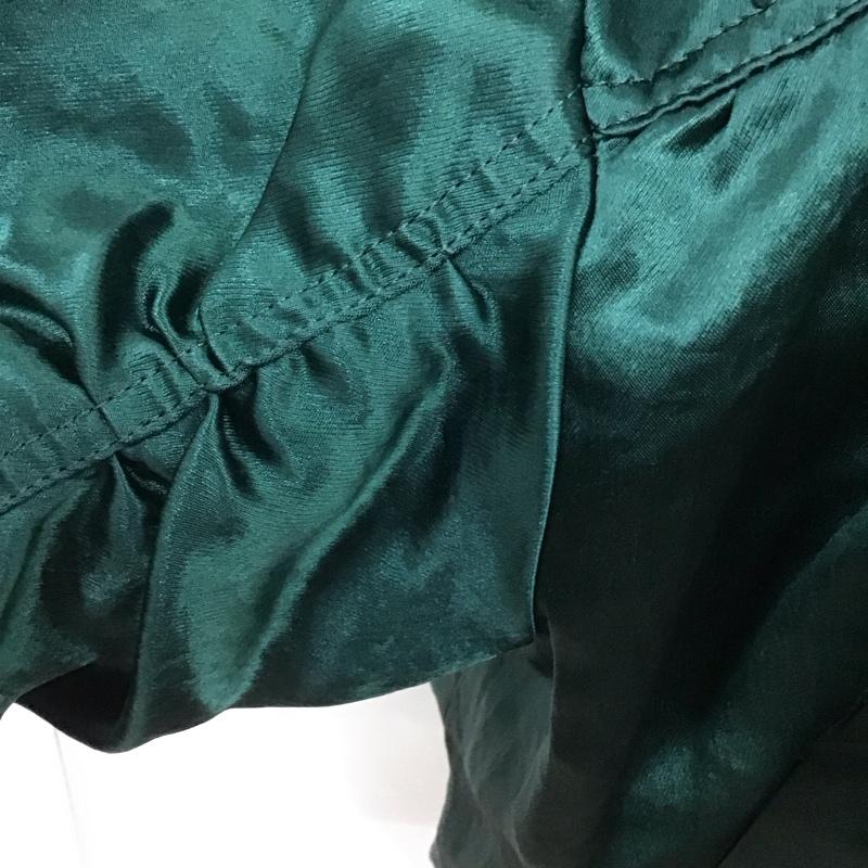 イネド INED ジャケット、上着 ジャンパー、ブルゾン 71-73144009 シャーリング 無地 緑 / グリーン / レディース USED 古着 中古 10108293
