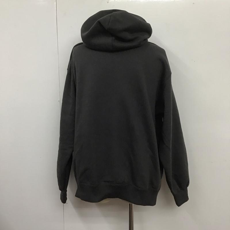 ジーユー GU パーカー 長袖 341-349292 ヘビーウェイトスウェットパーカー ストレンジャーシングス 長袖パーカー XL ロゴ、文字 黒 / ブラック / メンズ USED 古着 中古 10106993