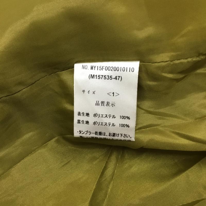 ミスティック mystic パンツ ショートパンツ 1 無地 カーキ / カーキ / レディース USED 古着 中古 10043920