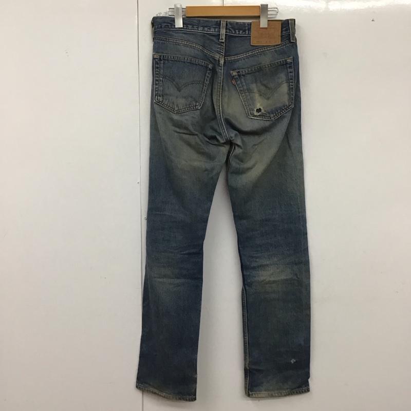 リーバイストラウスアンドコー Levi Strauss & co. パンツ デニム、ジーンズ デニムパンツ スリムパンツ カジュアルパンツ 32インチ ダメージ加工 インディゴ / インディゴ / メンズ USED 古着 中古 10128734