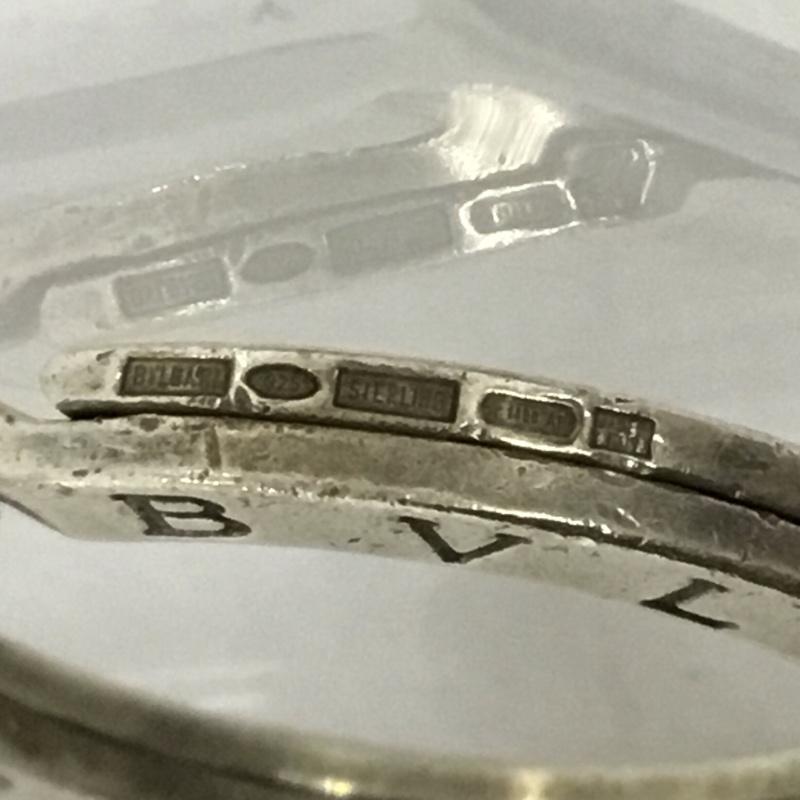 ブルガリ Bvlgari ファッション小物 ファッション小物 キーリング ロゴ、文字 銀 / シルバー / メンズ USED 古着 中古 10128832