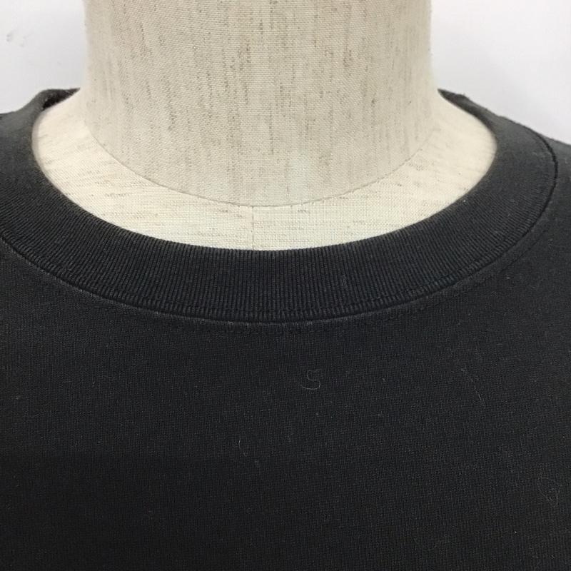 ザノースフェイス THE NORTH FACE Tシャツ 半袖 NT32159 ヒストリカルロゴTee 半袖カットソー プリントTシャツ XL ロゴ、文字 黒 / ブラック /  メンズ USED 古着 中古 10110206