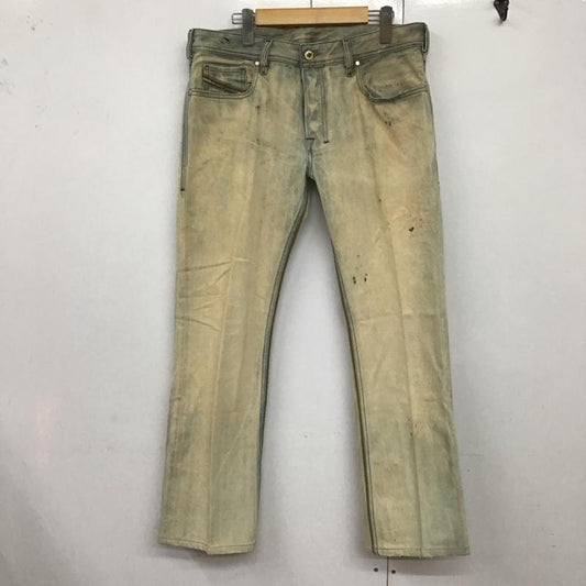 ディーゼル DIESEL パンツ デニム、ジーンズ デニムパンツ スリムパンツ ジーンズ 32インチ 無地 インディゴ / インディゴ /  メンズ USED 古着 中古 10124371
