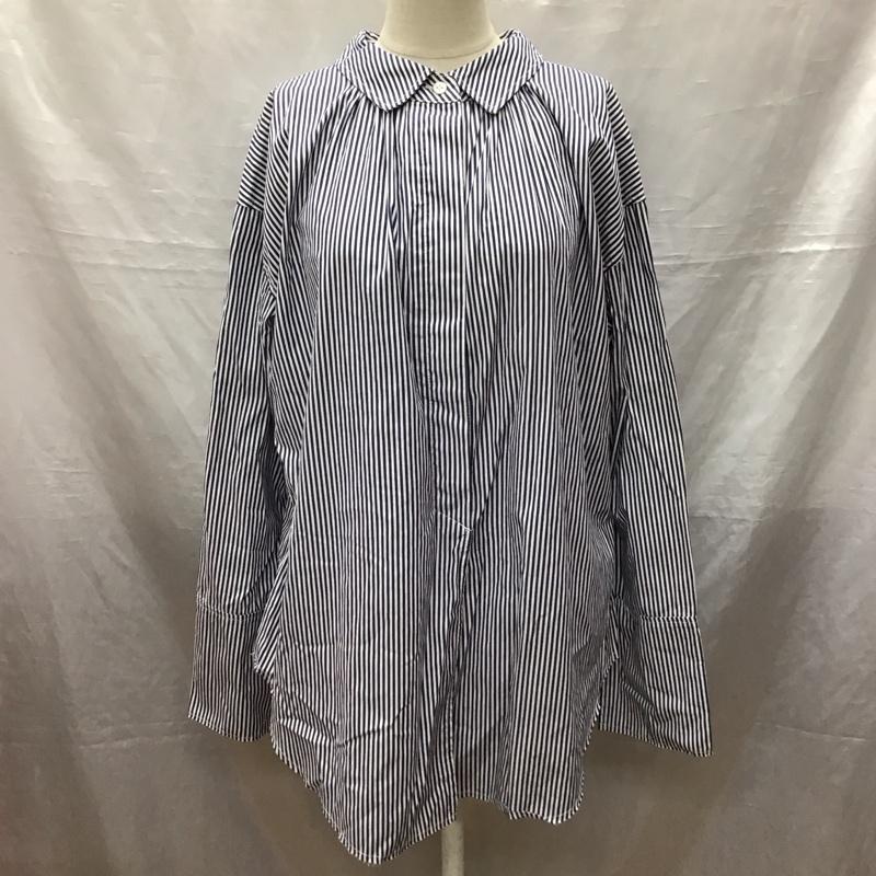アナザーエディション Anather Edition シャツ、ブラウス 長袖 ストライプ マルチカラー / マルチカラー / レディース USED 古着 中古 10123458
