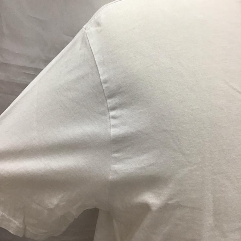 カーハート Carhartt カットソー 半袖 半袖カットソー プリントTシャツ クルーネックカットソー L ロゴ、文字 白 / ホワイト /  メンズ USED 古着 中古 10113195