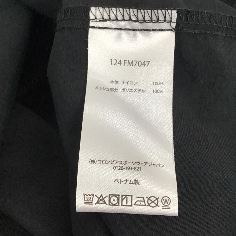 コロンビア Columbia シャツ、ブラウス 半袖 124 fm7047 バハマショートスリーブシャツ 半袖シャツ ボタンダウンシャツ XL ロゴ、文字 黒 / ブラック / メンズ USED 古着 中古 10134026