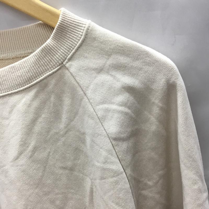 ニコアンド niko and... トレーナー 長袖 s201cc03ad ドロスト付きスウェット M 無地 ベージュ / ベージュ / レディース USED 古着 中古 10110849