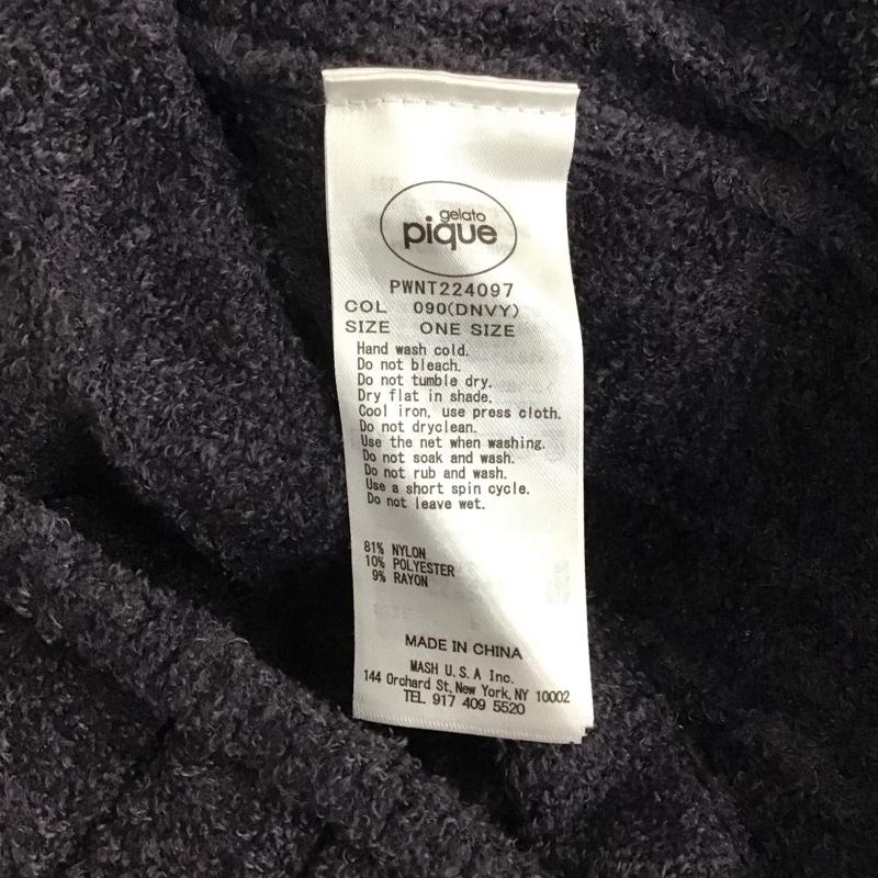 ジェラートピケ gelato pique カーディガン 長袖 PWNT224097 調温スムーズィーカーディガン ONE SIZE 無地 チャコールグレー / チャコールグレー / レディース USED 古着 中古 10144998