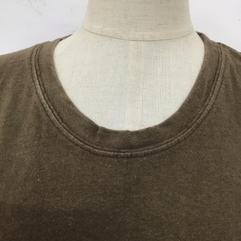 フォーティーファイブアールピーエム 45RPM Tシャツ 半袖 R845K クルーネック ロゴ、文字 茶 / ブラウン / レディース USED 古着 中古 10112343