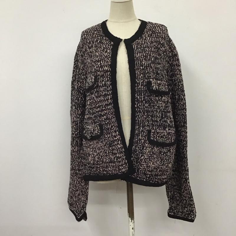 ザラ ZARA ジャケット、上着 ジャケット、ブレザー 3597 104 330 ニットジャケット L 無地 マルチカラー / マルチカラー / レディース USED 古着 中古 10114637
