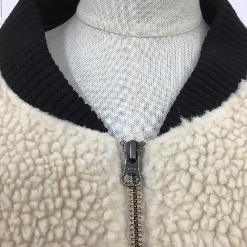 ロデオクラウンズ Rodeo Crowns ジャケット、上着 ジャケット、ブレザー 420DAA30-0860 2020年秋冬モデル フリースブルゾン アウター M ロゴ、文字 オフホワイト / オフホワイト / レディース USED 古着 中古 10120413