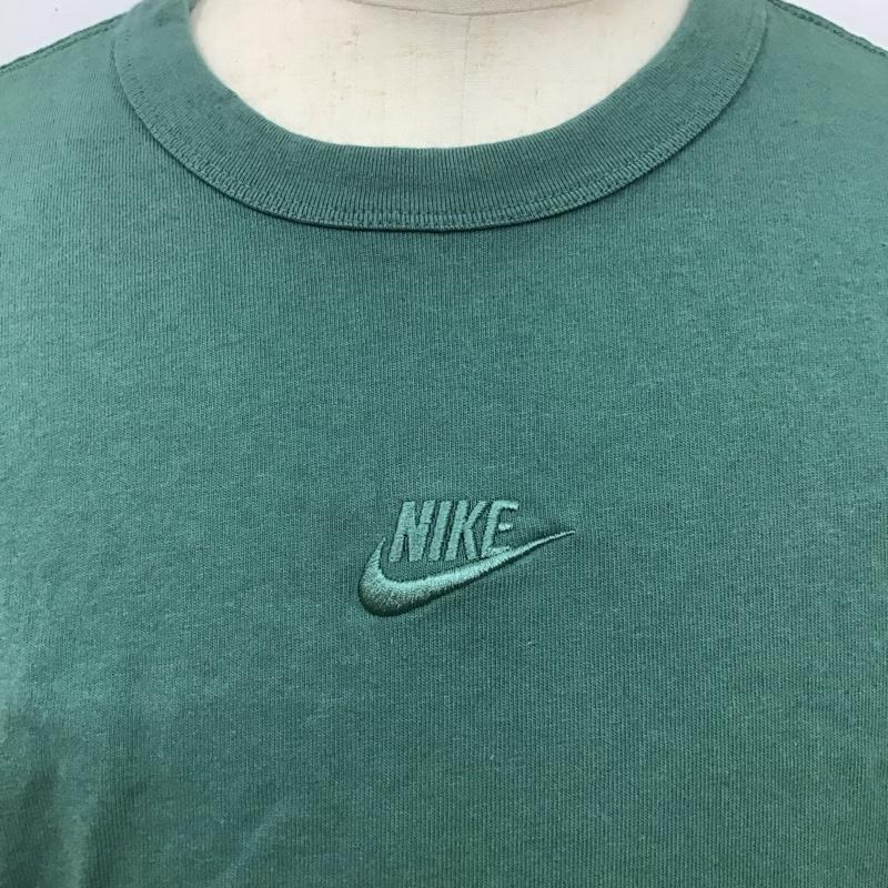 ナイキ NIKE Tシャツ 半袖 do7393-361 Tシャツ 半袖 メンズ スポーツウェア プレミアム エッセンシャル M ロゴ、文字 緑 / グリーン / メンズ USED 古着 中古 10119531