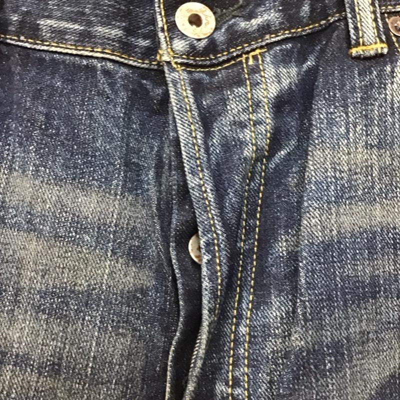 ステュディオ・ダ・ルチザン STUDIO D ARTISAN パンツ デニム、ジーンズ デニムパンツ ワイドパンツ カジュアルパンツ G3大戦 セルビッチ 36 無地 インディゴ / インディゴ / メンズ USED 古着 中古 10130517
