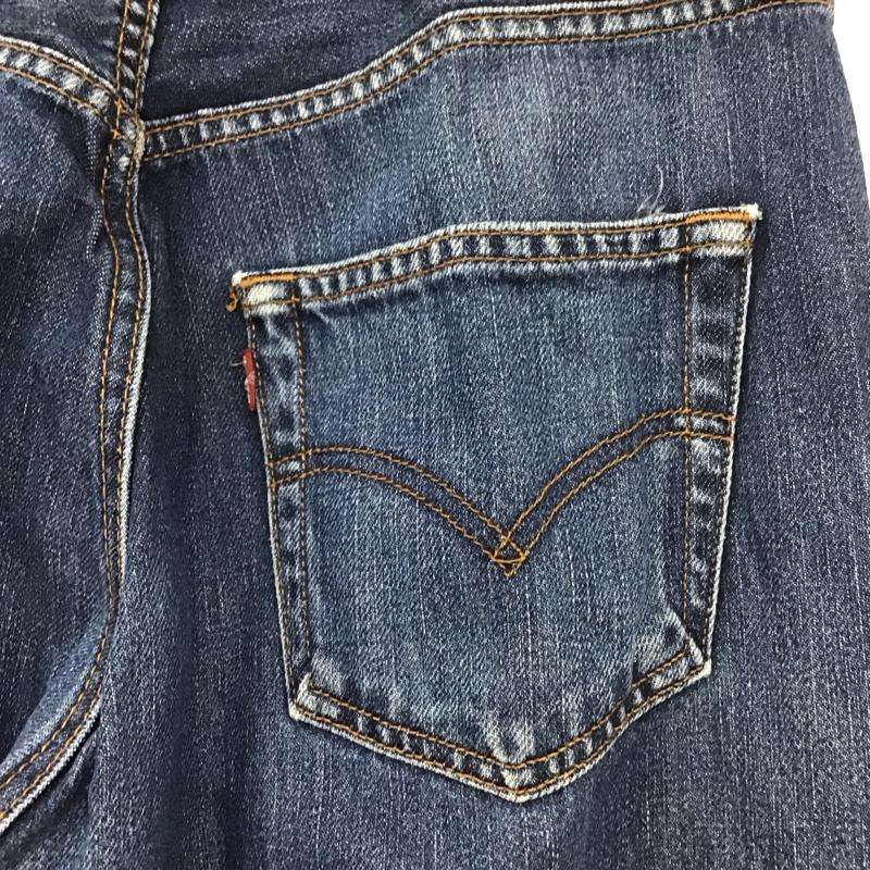 リーバイストラウスアンドコー Levi Strauss & co. パンツ デニム、ジーンズ デニムパンツ ワイドパンツ カジュアルパンツ 33インチ 無地 インディゴ / インディゴ / メンズ USED 古着 中古 10137039