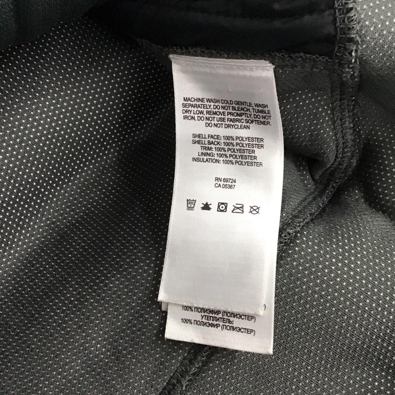 コロンビア Columbia ベスト ベスト ジップアップベスト フリースベスト ノースリーブ スタンドカラー M ロゴ、文字 黒 / ブラック / メンズ USED 古着 中古 10125007