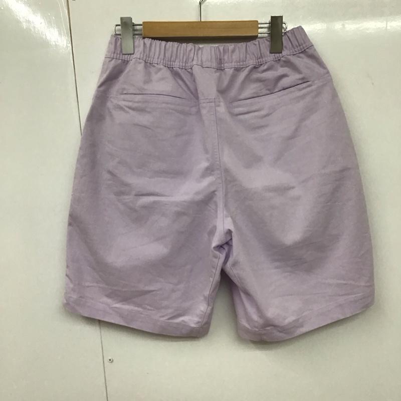 アディダス adidas パンツ ショートパンツ gj5103 ハーフパンツ ショートパンツ カジュアルパンツ L 無地 紫 / パープル / メンズ USED 古着 中古 10130140
