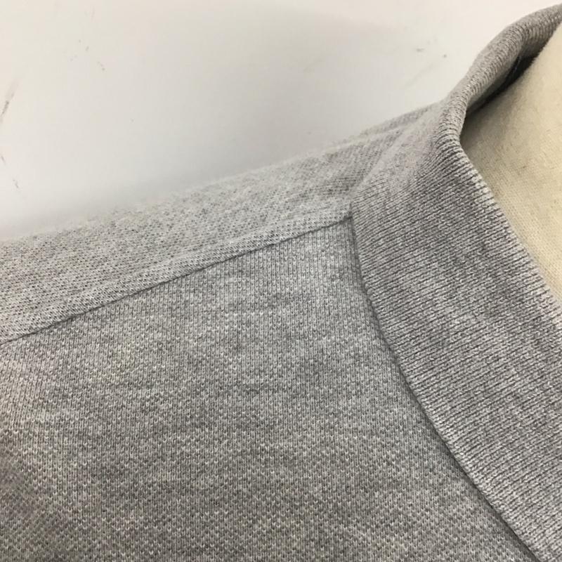 ポロバイラルフローレン Polo by RALPH LAUREN ポロシャツ 半袖 半袖ポロシャツ カラーシャツ 半袖カットソー M ロゴ、文字 灰 / グレー /  メンズ USED 古着 中古 10113011