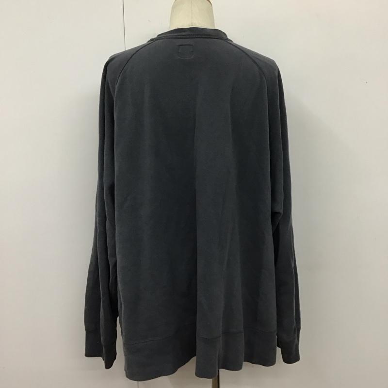 ギャップ GAP トレーナー 長袖 長袖 XXL ロゴ、文字 灰 / グレー / メンズ USED 古着 中古 10109774