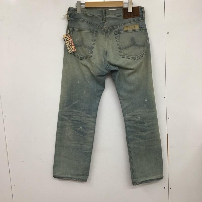 ダブルアールエル RRL パンツ デニム、ジーンズ デニムパンツ スリムパンツ カジュアルパンツ ペインターパンツ 30インチ インディゴ / インディゴ / メンズ USED 古着 中古 10132917