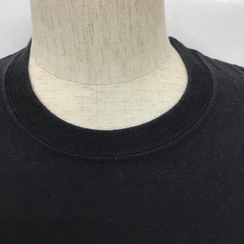 ハフ HUF Tシャツ 半袖 半袖カットソー プリントTシャツ クルーネックカットソー S ロゴ、文字 黒 / ブラック /  メンズ USED 古着 中古 10110919