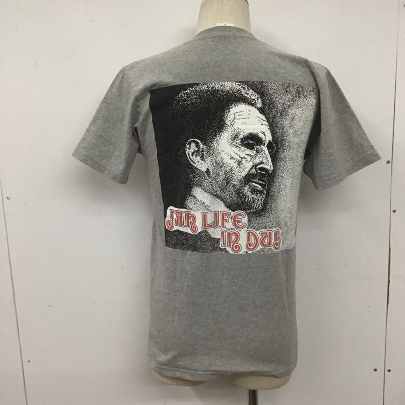 シュプリーム Supreme Tシャツ 半袖 2016ss BarringtonLevy&JahLifeInDubTee 半袖カットソー プリントTシャツ S プリント 灰 / グレー / メンズ USED 古着 中古 10106640