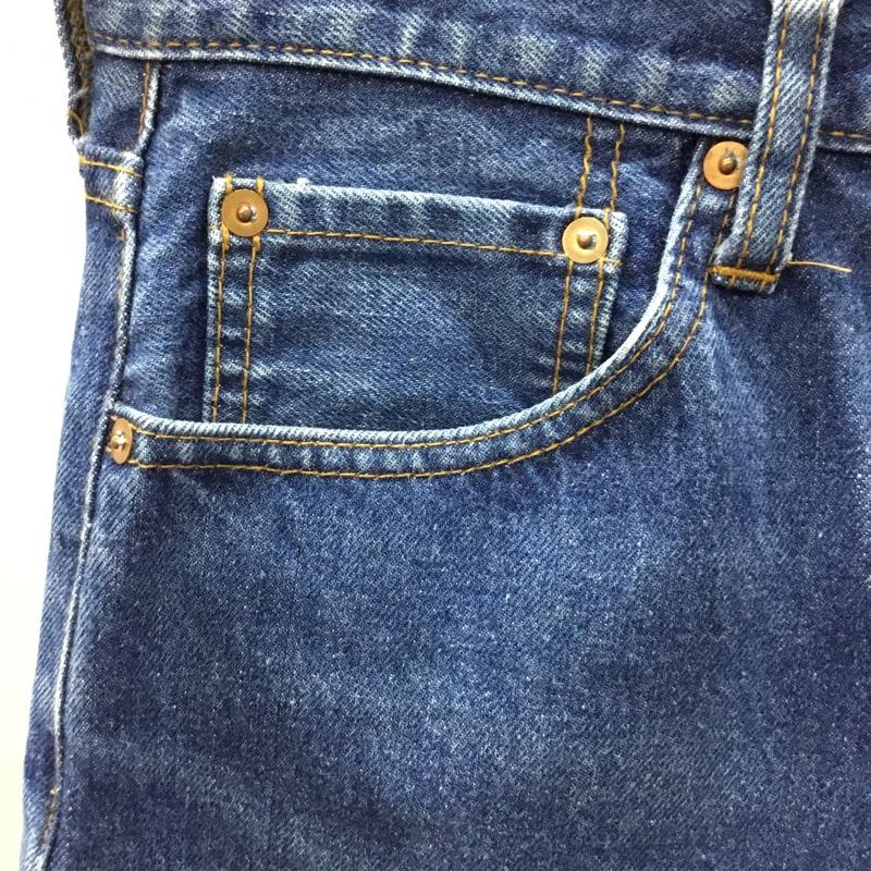 オシュコシュ OSHKOSH パンツ デニム、ジーンズ デニムパンツ ストレートパンツ ワイドパンツ カジュアルパンツ 無地 インディゴ / インディゴ /  メンズ USED 古着 中古 10121593