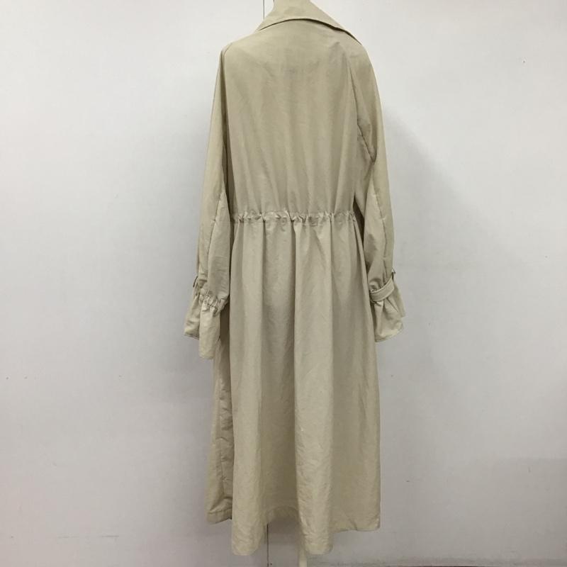 ローリーズファーム LOWRYS FARM コート トレンチコート LF722001AD ドロスト FREE 無地 ベージュ / ベージュ / レディース USED 古着 中古 10115023