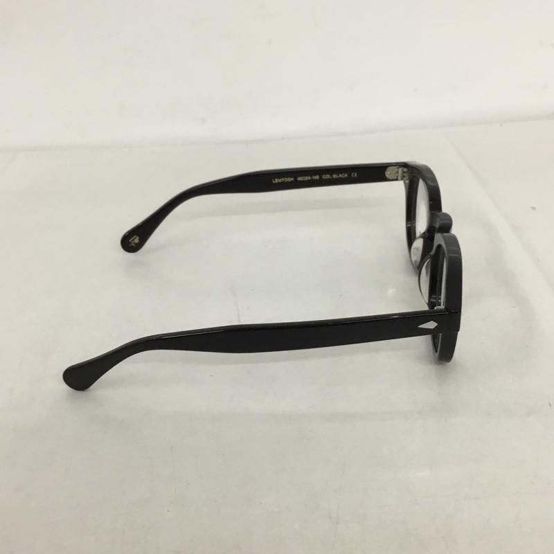 モスコット MOSCOT めがね・サングラス めがね LEMTOSH ケース付き 無地 黒 / ブラック / メンズ USED 古着 中古 10130784
