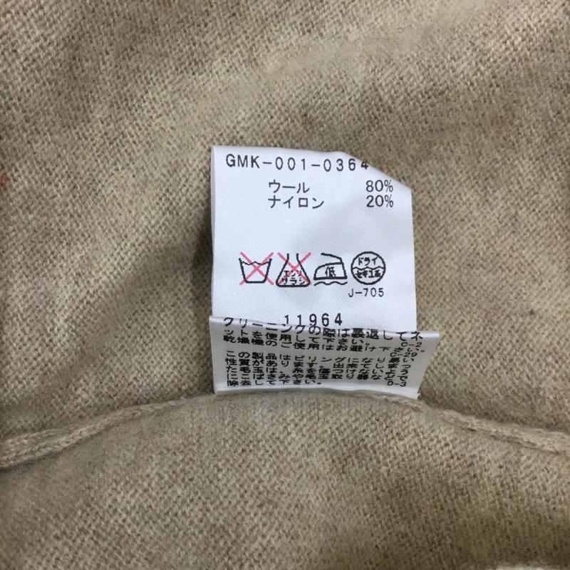アダムエロペ ADAM ET ROPE カーディガン 長袖 GMK-001-0364-B Vネック タグ付き M 無地 ベージュ / ベージュ / メンズ USED 古着 中古 10111368