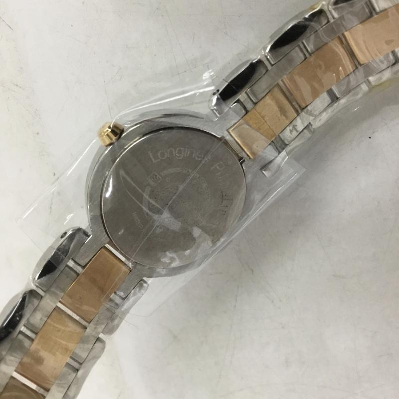 ロンジン LONGINES 腕時計 アナログ(クォーツ式) L8.109.5 PrimaLuna ロゴ、文字 銀 / シルバー / X 金 / ゴールド / レディース USED 古着 中古 10134989