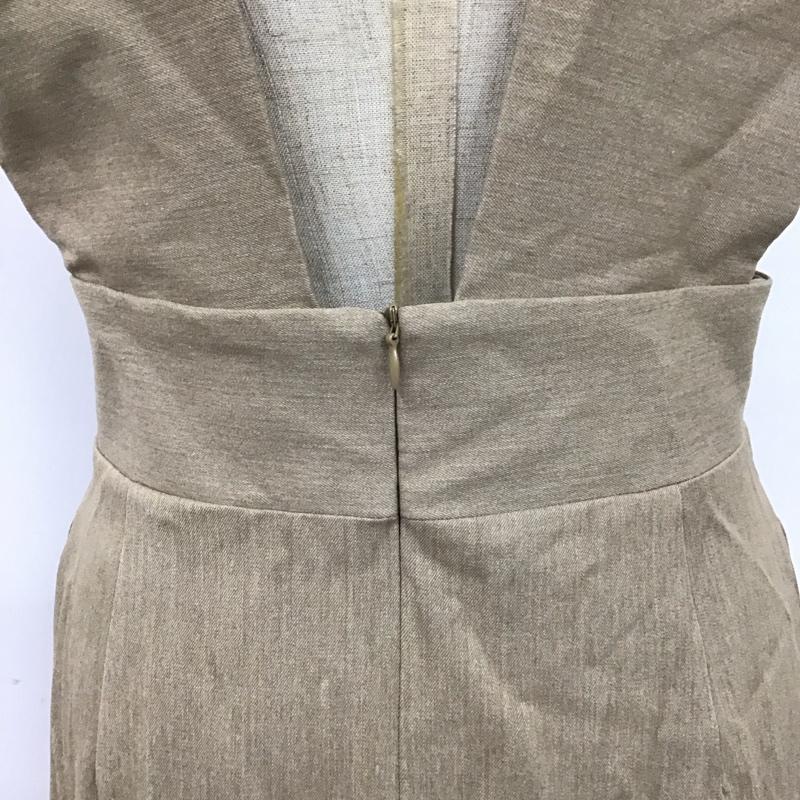 古着 USED ジャンパースカート ジャンパースカート ロングスカート LAULEN 無地 ベージュ / ベージュ / レディース USED 古着 中古 10108241