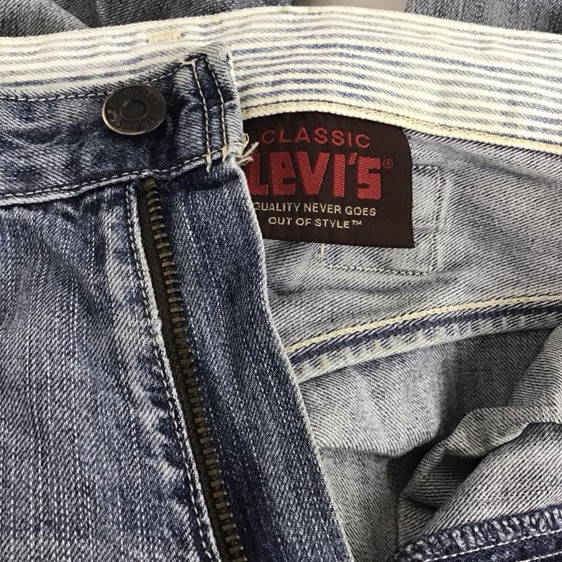 リーバイス Levi s パンツ デニム、ジーンズ W30L32 30インチ 無地 水色 / ライトブルー / メンズ USED 古着 中古 10134463