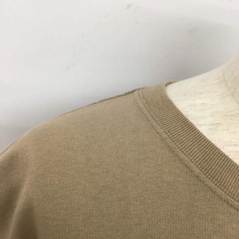 カーハート Carhartt Tシャツ 半袖 半袖カットソー プリントTシャツ クルーネックカットソー L ロゴ、文字 ベージュ / ベージュ / メンズ USED 古着 中古 10107988