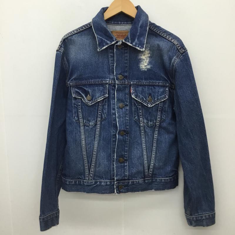 リーバイス Levi s ジャケット、上着 ジャケット、ブレザー 00 s 70505-0301 L ワンポイント 青 / ブルー / レディース USED 古着 中古 10124394