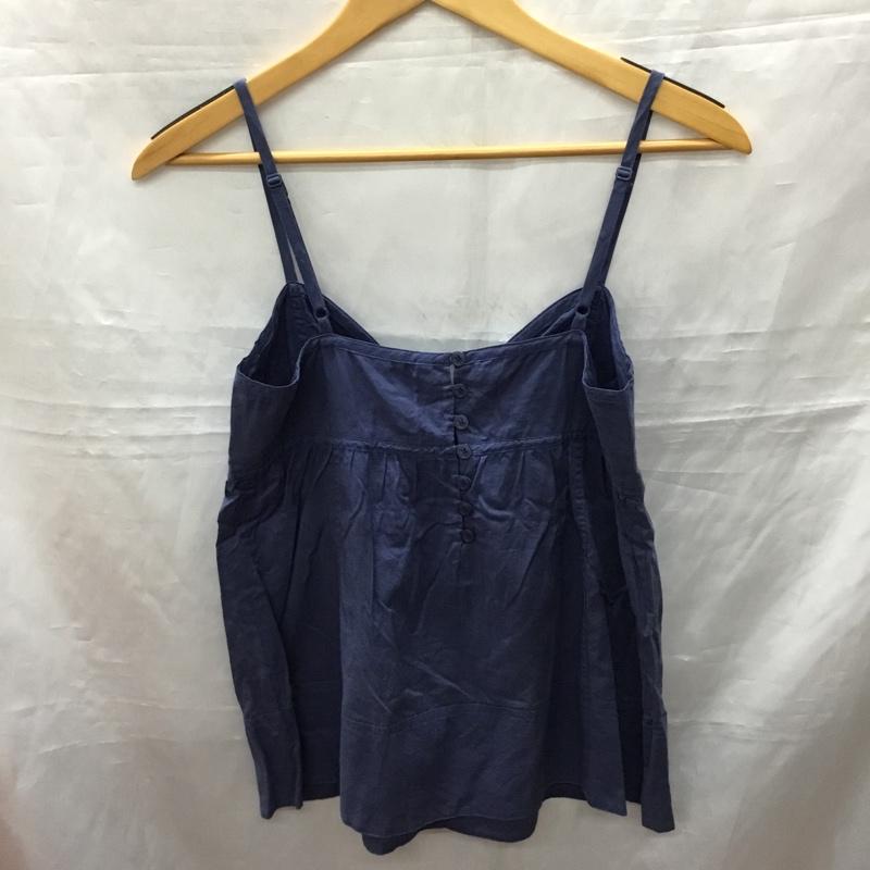 マークジェイコブス MARCJACOBS キャミソール キャミソール コットン 4 無地 紺 / ネイビー / レディース USED 古着 中古 10118153
