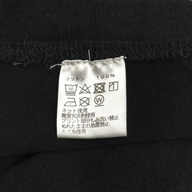 サプール SAPEur Tシャツ 半袖 半袖カットソー プリントTシャツ クルーネックカットソー XL プリント 黒 / ブラック /  メンズ USED 古着 中古 10109328