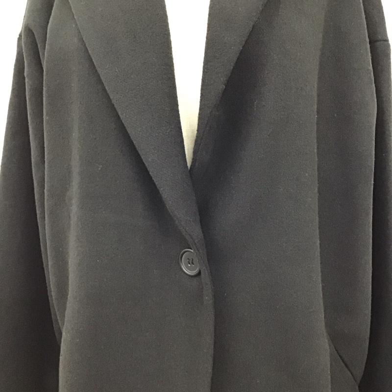 ナイロ nairo コート コート一般 mco228201 チェスターコート M 無地 黒 / ブラック / レディース USED 古着 中古 10120544
