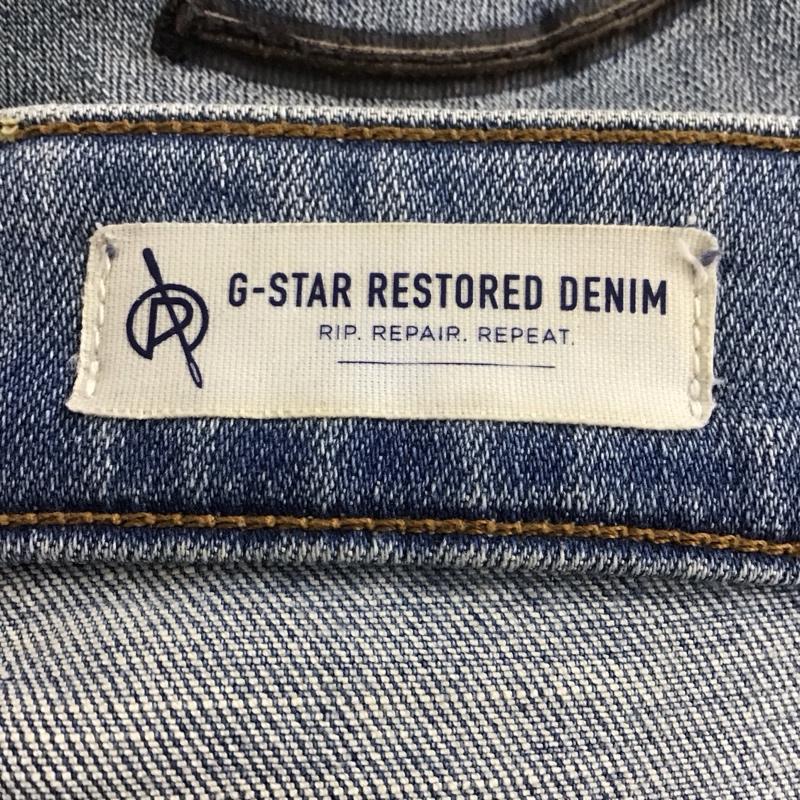 ジースターロゥ G-STAR RAW パンツ デニム、ジーンズ デニムパンツ スリムパンツ カジュアルパンツ ストレッチパンツ 29インチ 無地 インディゴ / インディゴ / メンズ USED 古着 中古 10132250