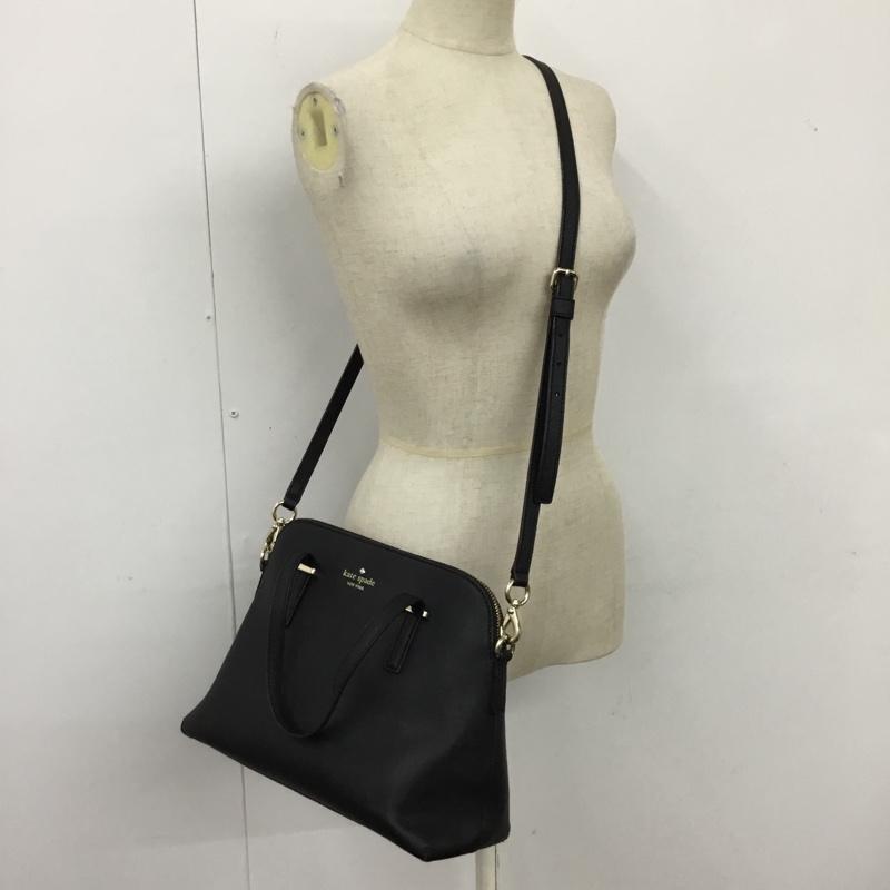 ケイトスペード Kate Spade トートバッグ トートバッグ PXRU4471 ショルダーバッグ 2WAY ロゴ、文字 黒 / ブラック / レディース USED 古着 中古 10117613