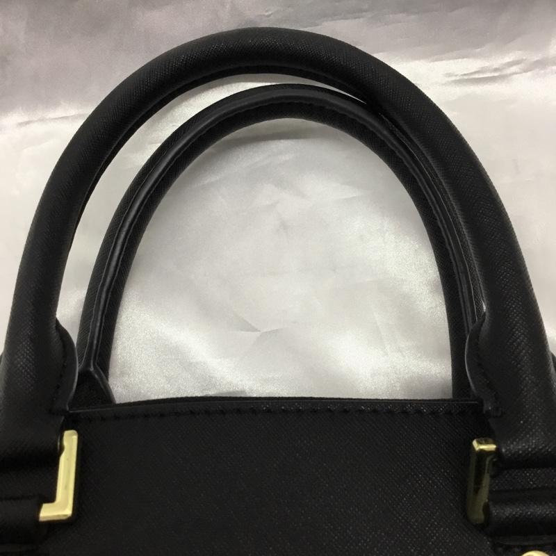 マイケルコース MICHAEL KORS ハンドバッグ ハンドバッグ ロゴ、文字 黒 / ブラック / レディース USED 古着 中古 10119658