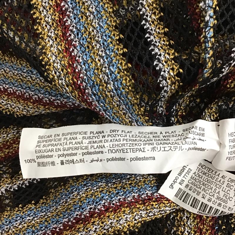 ザラ ZARA ワンピース ロングスカート ロングワンピース ノースリーブワンピース フレアスカート S ストライプ マルチカラー / マルチカラー / レディース USED 古着 中古 10125257