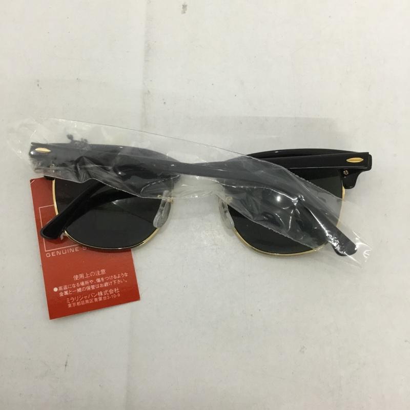レイバン Ray-Ban めがね・サングラス サングラス RB3016 CLUBMASTER CLASSIC カラーレンズ 箱有 無地 黒 / ブラック / X 金 / ゴールド / メンズ USED 古着 中古 10129432