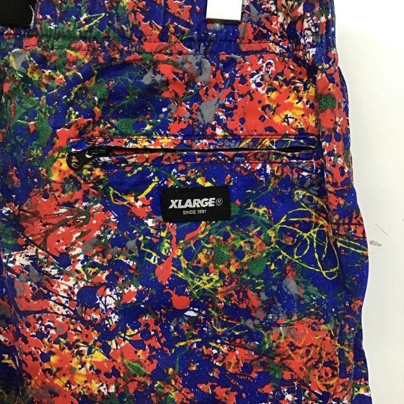 エクストララージ XLARGE パンツ ショートパンツ 32インチ 総柄 マルチカラー / マルチカラー / メンズ USED 古着 中古 10134833