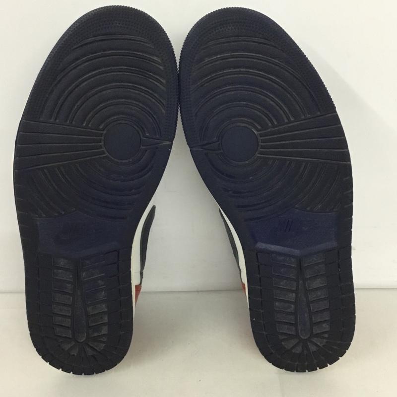 ナイキ NIKE スニーカー スニーカー HQ2993-100 AIR JORDAN 1 RETRO LOW OG 28.5cm 28.5cm ロゴ、文字 白 / ホワイト / X 赤 / レッド / X 紺 / ネイビー / メンズ USED 古着 中古 10130774
