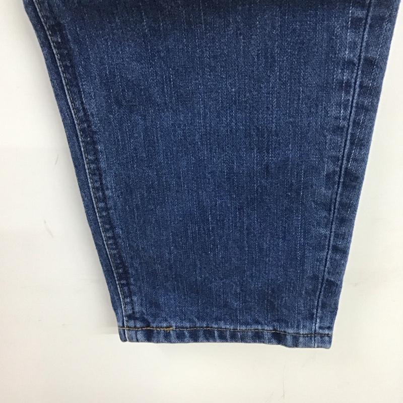 ラングラー Wrangler パンツ デニム、ジーンズ デニムパンツ ワイドパンツ カジュアルパンツ M 無地 インディゴ / インディゴ /  メンズ USED 古着 中古 10126390