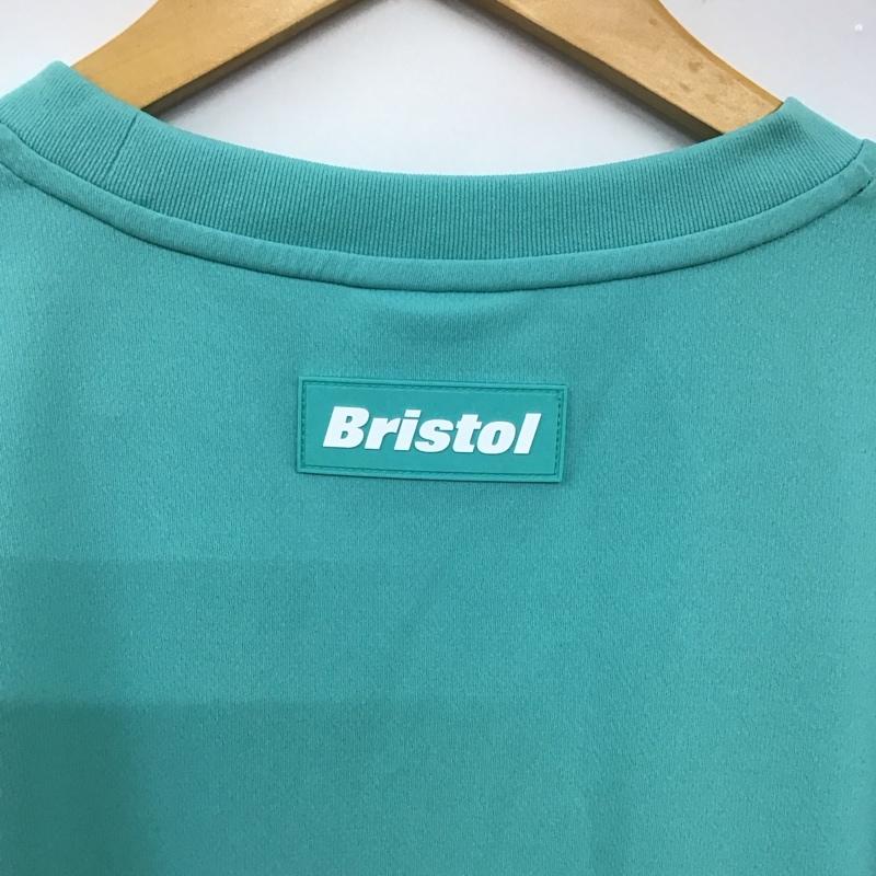エフシーレアルブリストル F.C.Real Bristol Tシャツ 半袖 半袖カットソー プリントTシャツ クルーネックカットソー L ロゴ、文字 青 / ブルー / メンズ USED 古着 中古 10139766